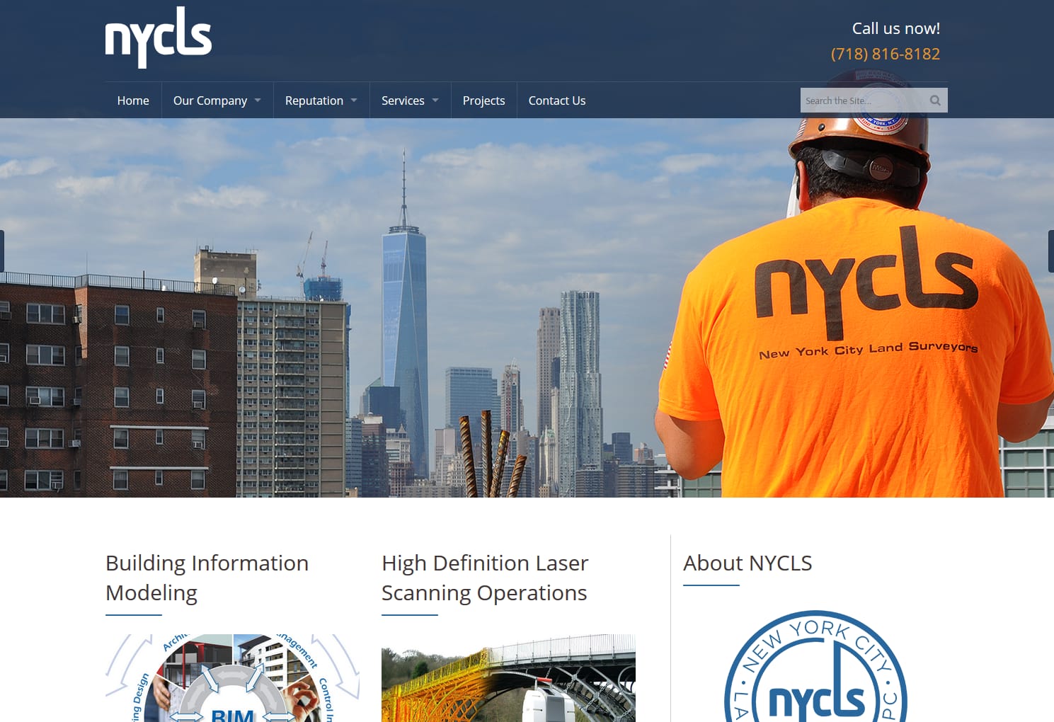For this project, NBT provided <strong>NYC Land Surveyors</strong> with a fully responsive web design, featuring engaging animated home page sections and comprehensive copy-editing to ensure clarity and professionalism in their web content. The design's focus on user engagement is evident through the dynamic animations that guide visitors intuitively through the various surveying services offered. This approach underscores the firm's commitment to modern surveying techniques and precision.  Meticulous attention to detail was also given to the website’s content. Through thorough copy-editing, the site's text was refined to effectively communicate the firm's expertise and range of services. This meticulous approach enhanced the overall credibility and professionalism of the website, making it a reliable resource for both commercial and residential surveying information in New York City.  The aesthetic appeal and functionality of the site were paramount in this project. The responsive design ensures a seamless user experience across various devices, reflecting the firm's contemporary approach to land surveying. This strategy was aimed at attracting a diverse client base in the bustling metropolis of New York City, establishing NYC Land Surveyors as a leader in their field. For this project, NBT provided NYC Land Surveyors with a fully responsive web design, featuring engaging animated home page sections and comprehensive copy-editing to ensure clarity and professionalism in their web content. The design's focus on user engagement is evident through the dynamic animations that guide visitors intuitively through the various surveying services offered. This approach underscores the firm's commitment to modern surveying techniques and precision. Meticulous attention to detail was also given to the website’s content. Through thorough copy-editing, the site's text was refined to effectively communicate the firm's expertise and range of services. This meticulous approach enhanced the overall credibility and professionalism of the website, making it a reliable resource for both commercial and residential surveying information in New York City. The aesthetic appeal and functionality of the site were paramount in this project. The responsive design ensures a seamless user experience across various devices, reflecting the firm's contemporary approach to land surveying. This strategy was aimed at attracting a diverse client base in the bustling metropolis of New York City, establishing NYC Land Surveyors as a leader in their field.