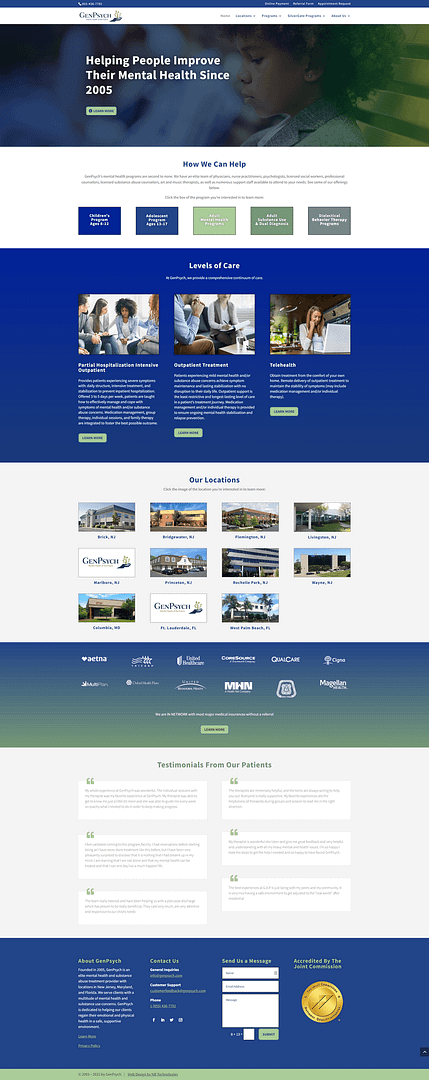 GenPsych Homepage 2022 by NB Technologies GenPsych Homepage 2022 by NB Technologies