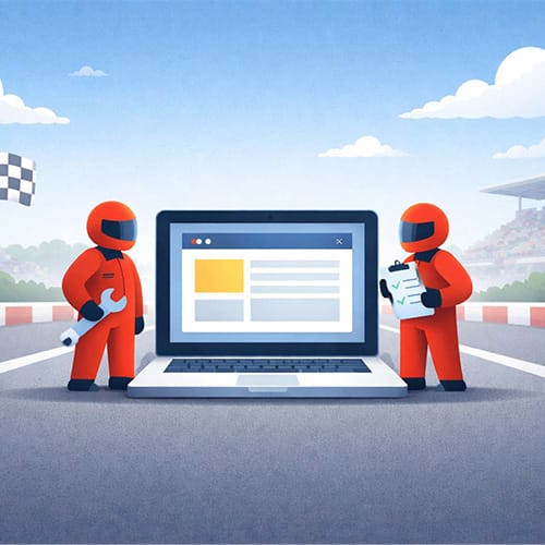 maintenance-block Tablet with Coffee