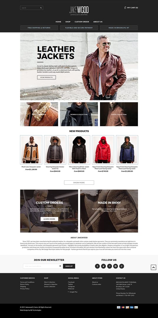 Jakewood Website Design by NB Technologies Jakewood Website Design by NB Technologies